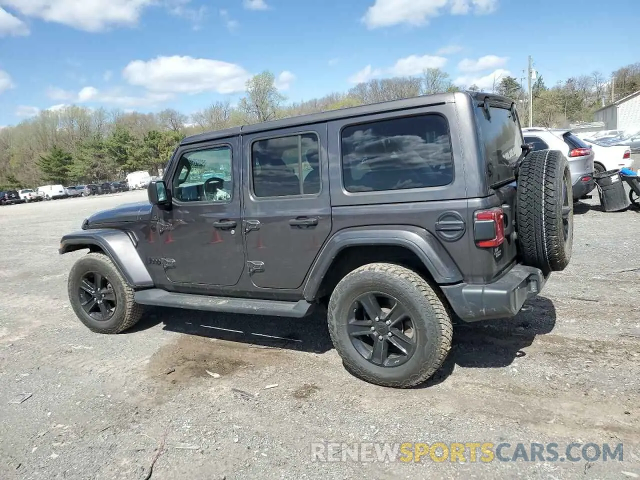 2 Photograph of a damaged car 1C4HJXEG7MW524022 JEEP WRANGLER 2021