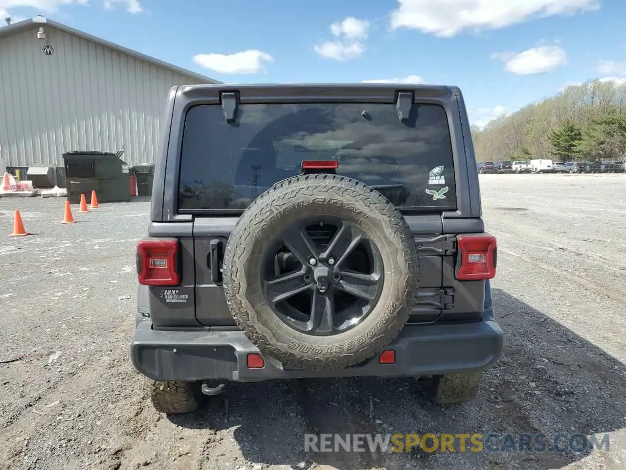 6 Photograph of a damaged car 1C4HJXEG7MW524022 JEEP WRANGLER 2021
