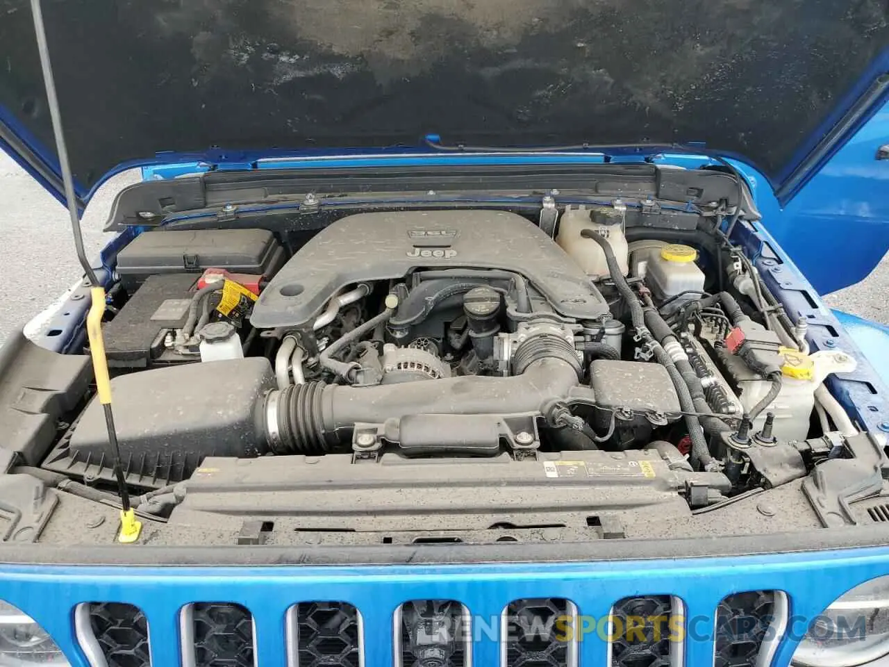 11 Photograph of a damaged car 1C4HJXEG7MW728612 JEEP WRANGLER 2021