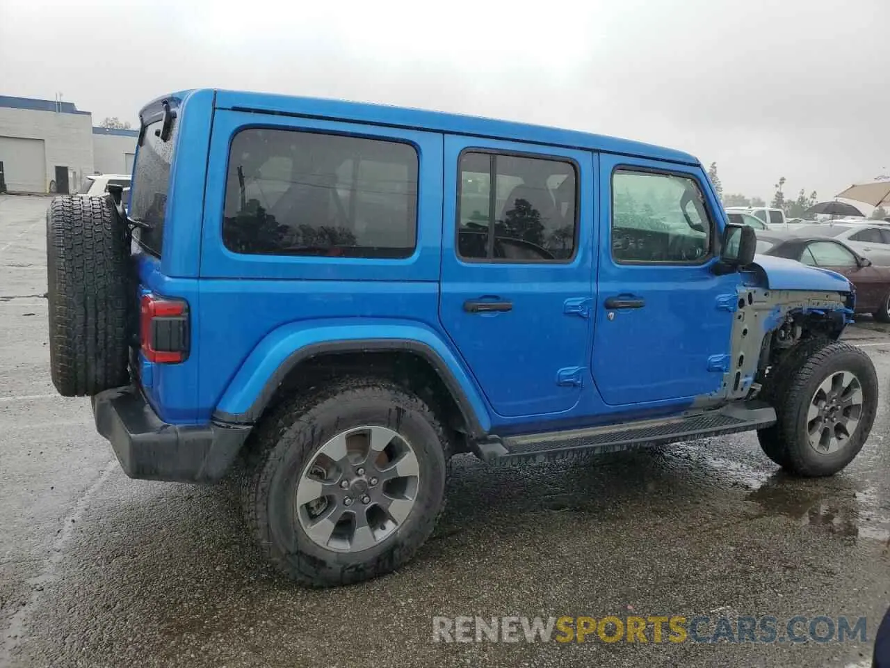 3 Photograph of a damaged car 1C4HJXEG7MW728612 JEEP WRANGLER 2021