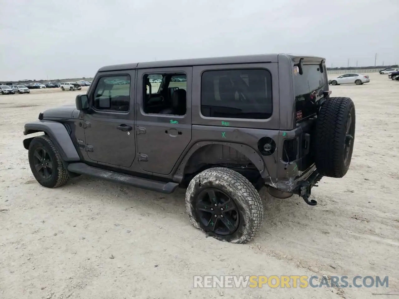 2 Фотография поврежденного автомобиля 1C4HJXEG8MW568448 JEEP WRANGLER 2021