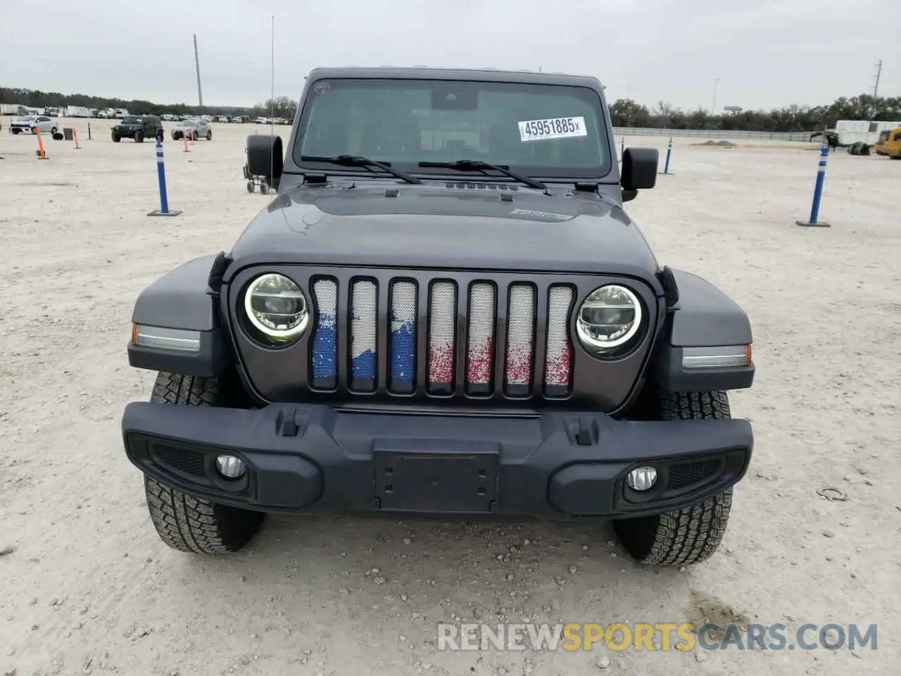 5 Фотография поврежденного автомобиля 1C4HJXEG8MW568448 JEEP WRANGLER 2021
