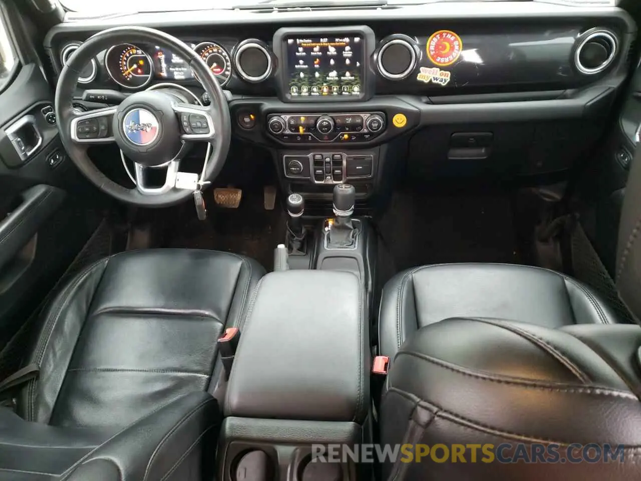 8 Фотография поврежденного автомобиля 1C4HJXEG8MW568448 JEEP WRANGLER 2021