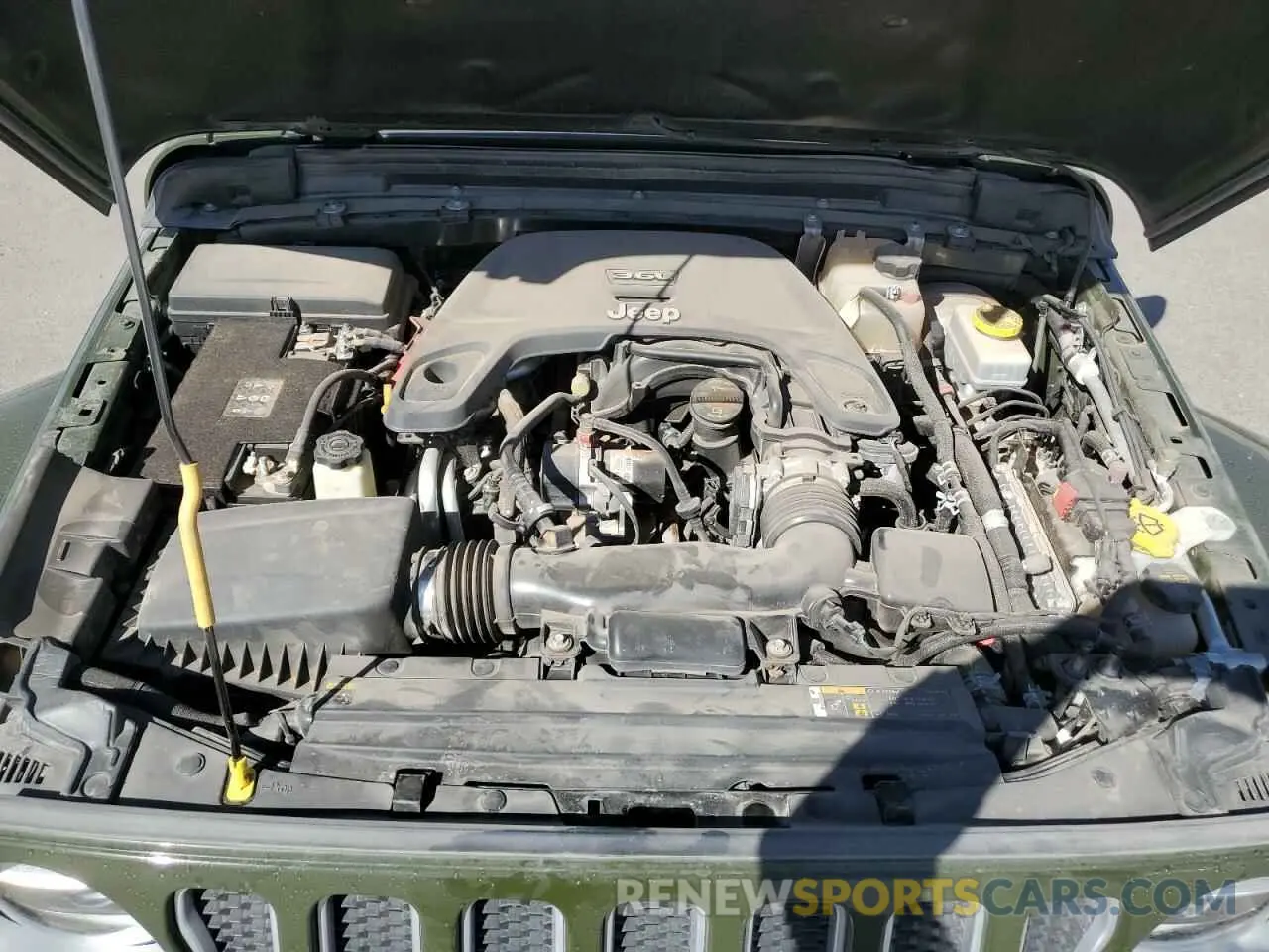 12 Photograph of a damaged car 1C4HJXEGXMW502581 JEEP WRANGLER 2021