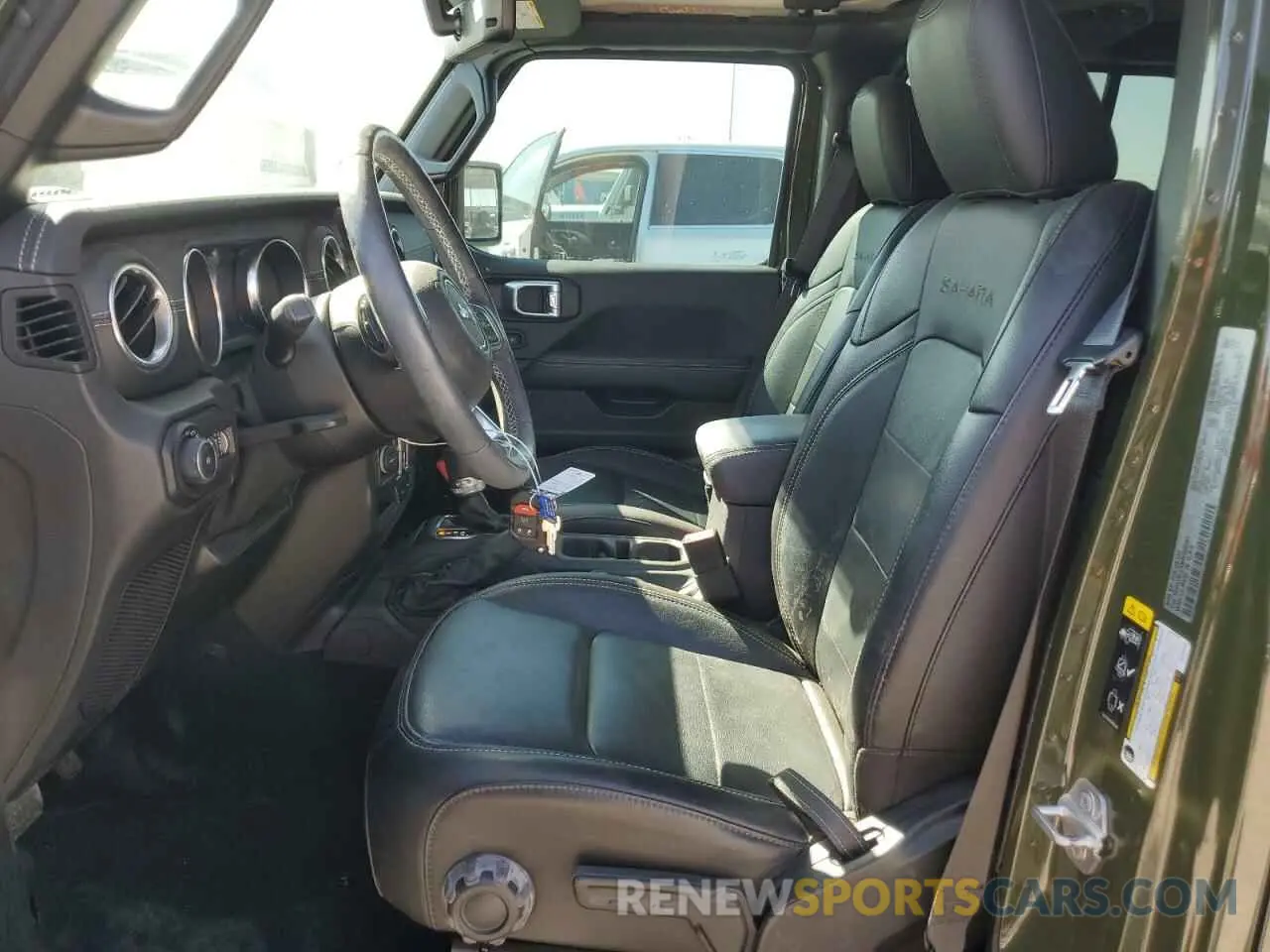 7 Photograph of a damaged car 1C4HJXEGXMW502581 JEEP WRANGLER 2021