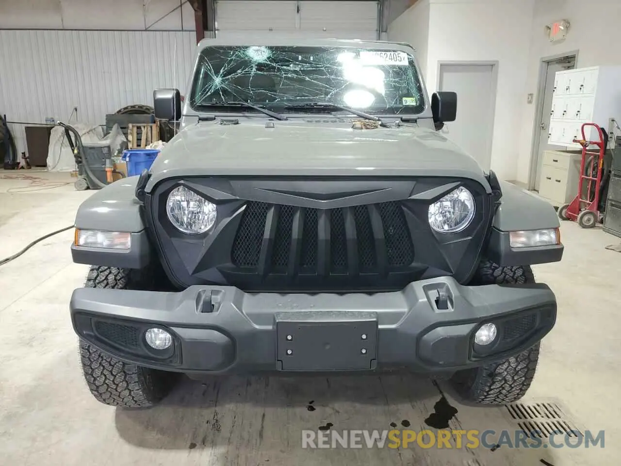 5 Photograph of a damaged car 1C4HJXEGXMW626799 JEEP WRANGLER 2021