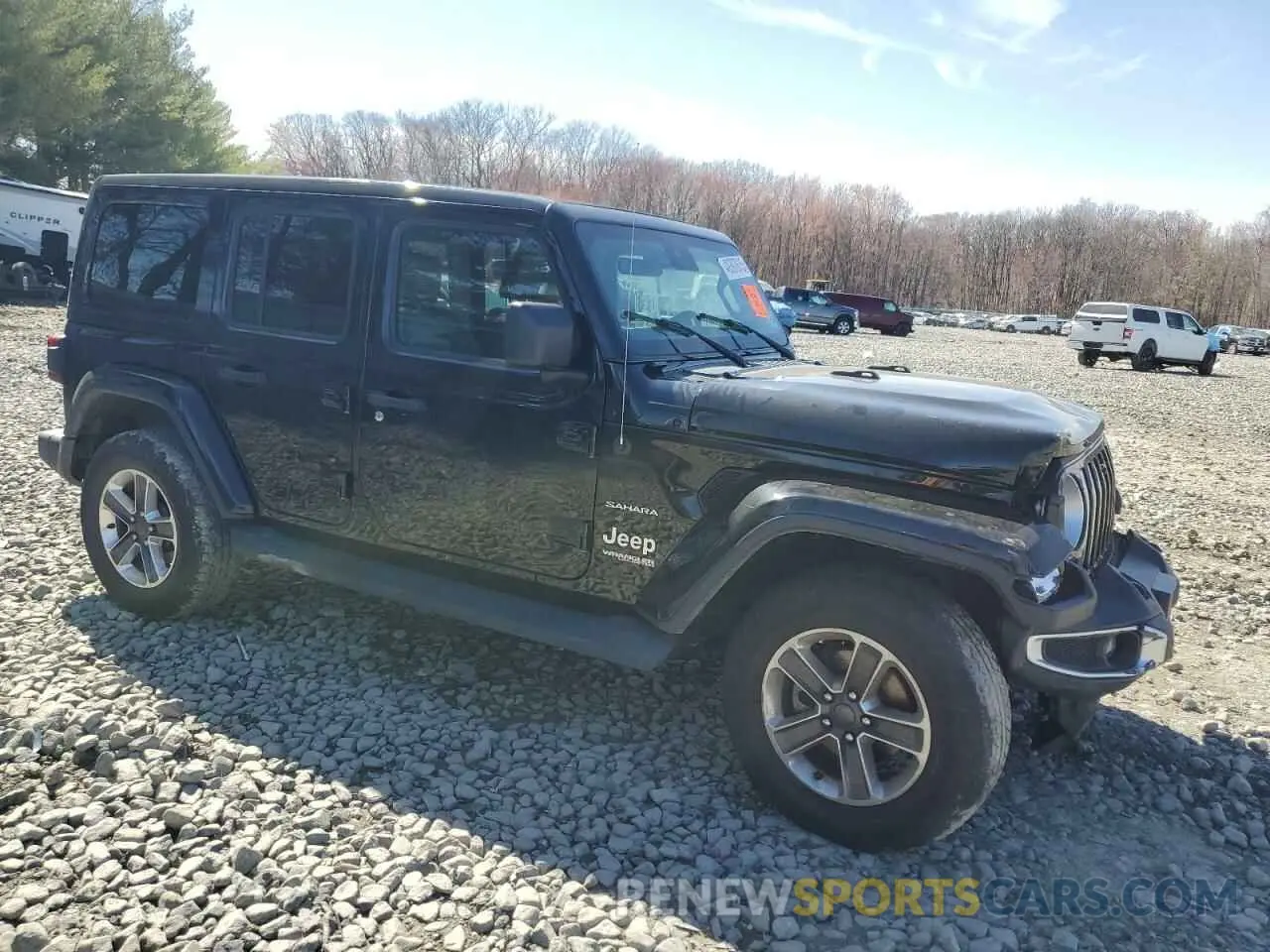 4 Photograph of a damaged car 1C4HJXEN0MW521302 JEEP WRANGLER 2021
