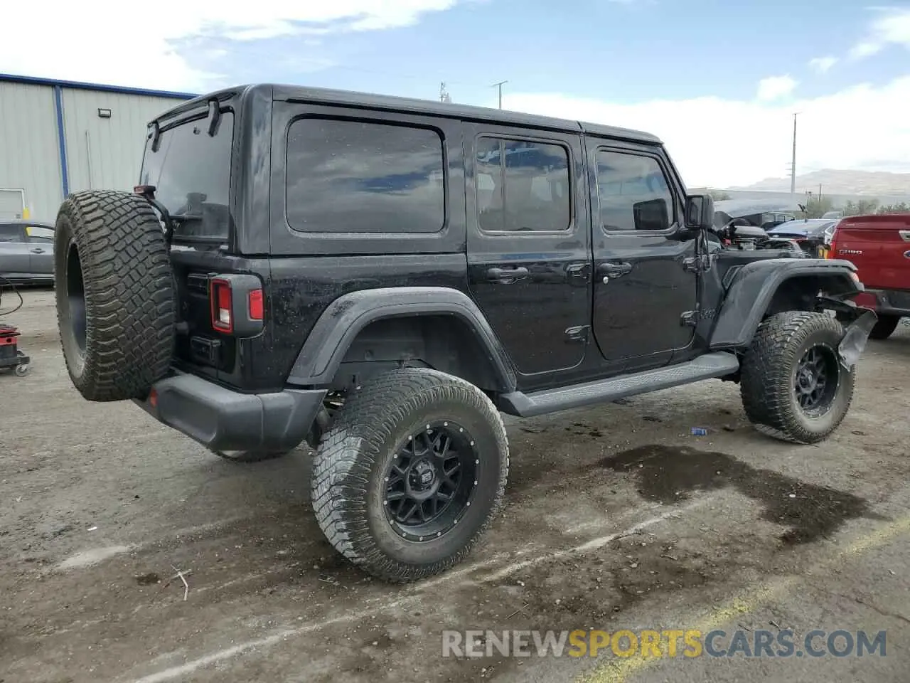 3 Photograph of a damaged car 1C4HJXEN0MW853661 JEEP WRANGLER 2021