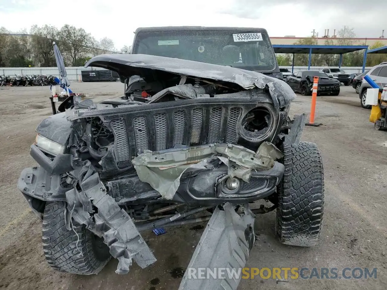 5 Photograph of a damaged car 1C4HJXEN0MW853661 JEEP WRANGLER 2021