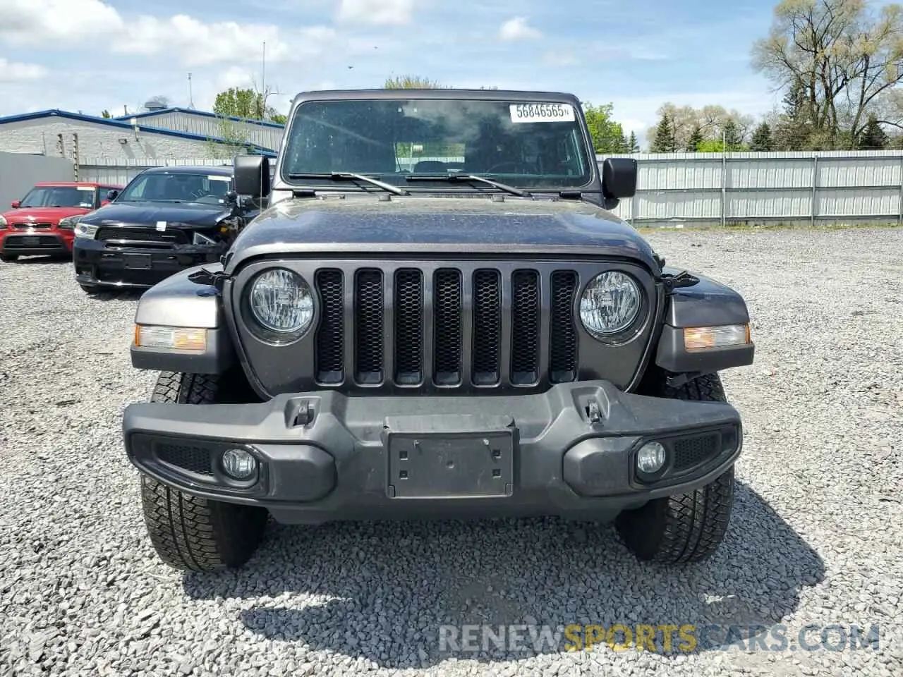 5 Фотография поврежденного автомобиля 1C4HJXEN1MW633364 JEEP WRANGLER 2021