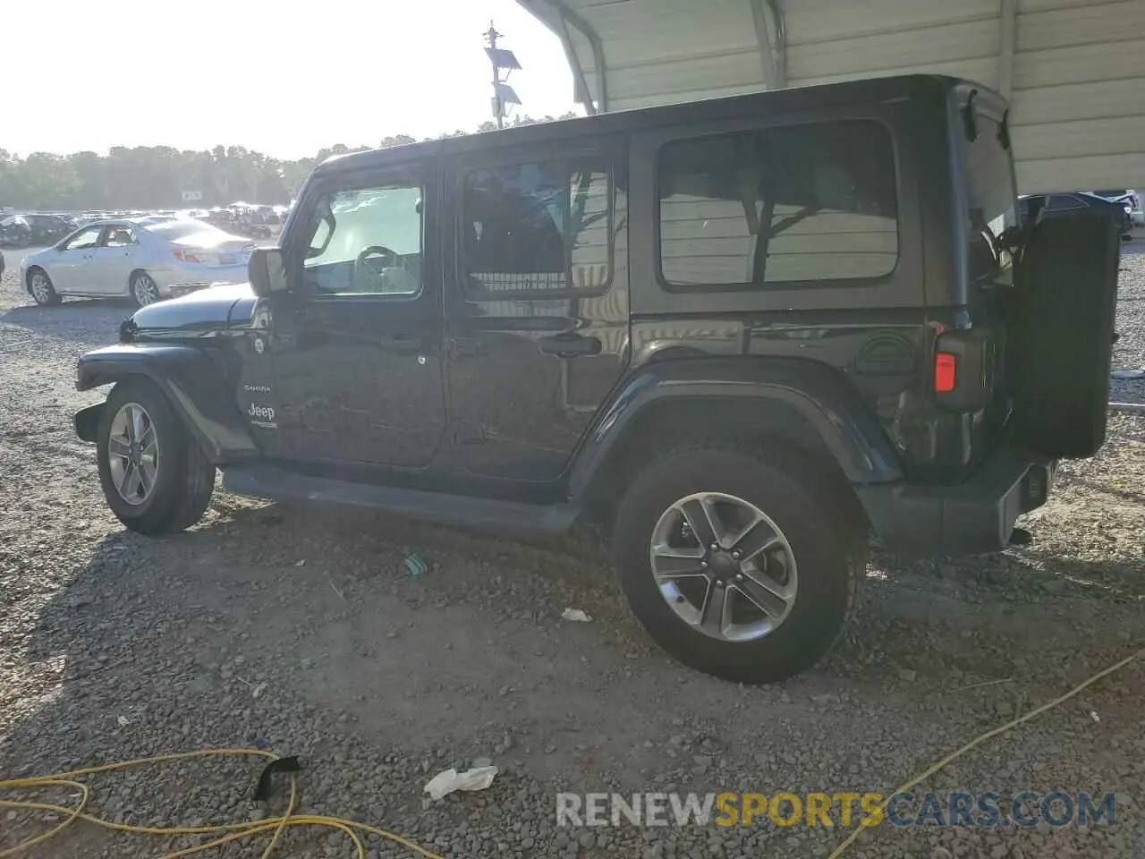 2 Фотография поврежденного автомобиля 1C4HJXEN3MW539731 JEEP WRANGLER 2021