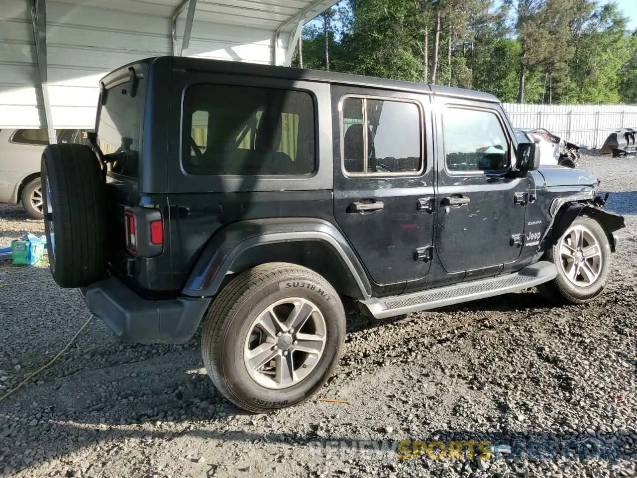 3 Фотография поврежденного автомобиля 1C4HJXEN3MW539731 JEEP WRANGLER 2021