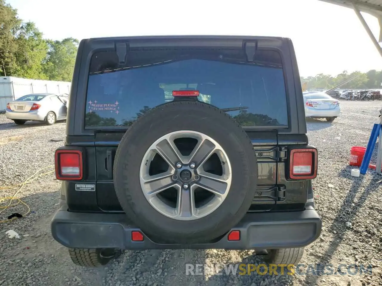 6 Фотография поврежденного автомобиля 1C4HJXEN3MW539731 JEEP WRANGLER 2021