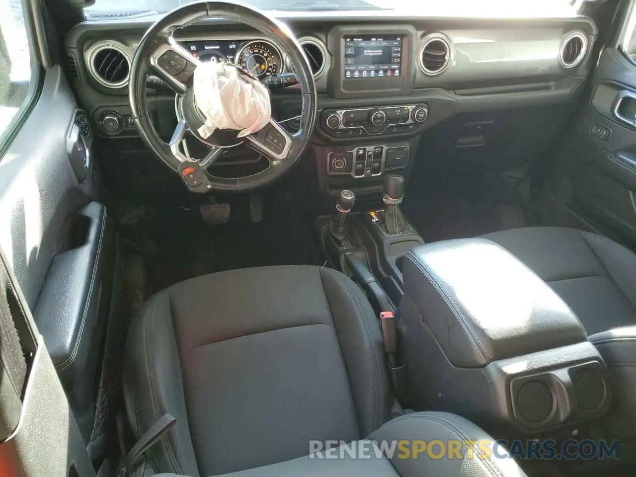 8 Фотография поврежденного автомобиля 1C4HJXEN3MW539731 JEEP WRANGLER 2021