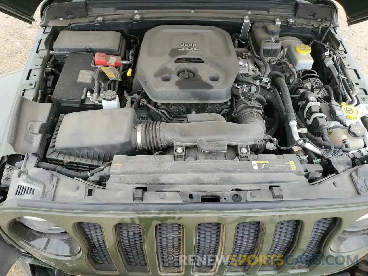 12 Photograph of a damaged car 1C4HJXEN3MW668178 JEEP WRANGLER 2021