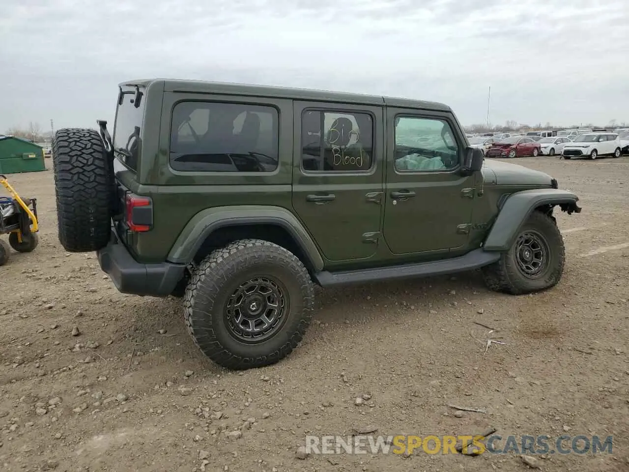 3 Photograph of a damaged car 1C4HJXEN3MW668178 JEEP WRANGLER 2021
