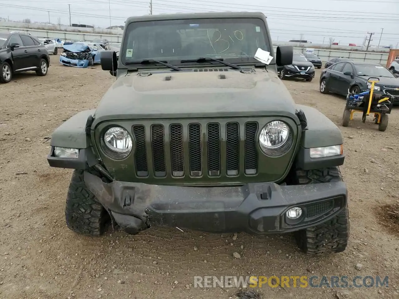5 Photograph of a damaged car 1C4HJXEN3MW668178 JEEP WRANGLER 2021