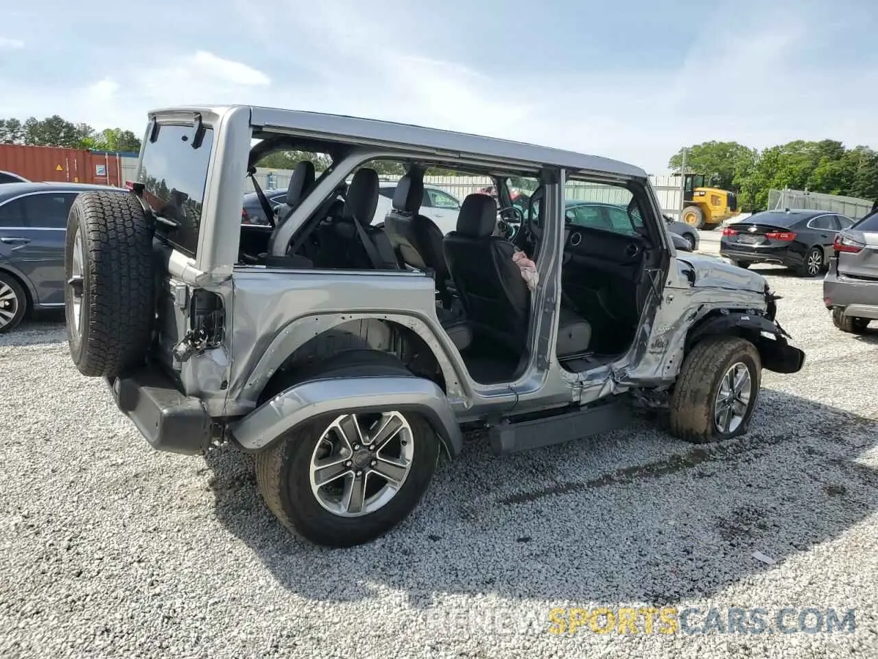 3 Photograph of a damaged car 1C4HJXEN3MW691220 JEEP WRANGLER 2021