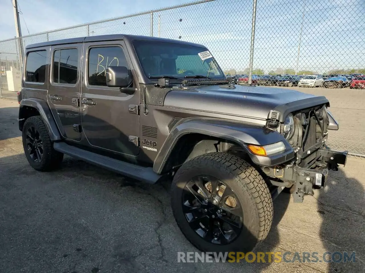 4 Фотография поврежденного автомобиля 1C4HJXEN4MW514708 JEEP WRANGLER 2021