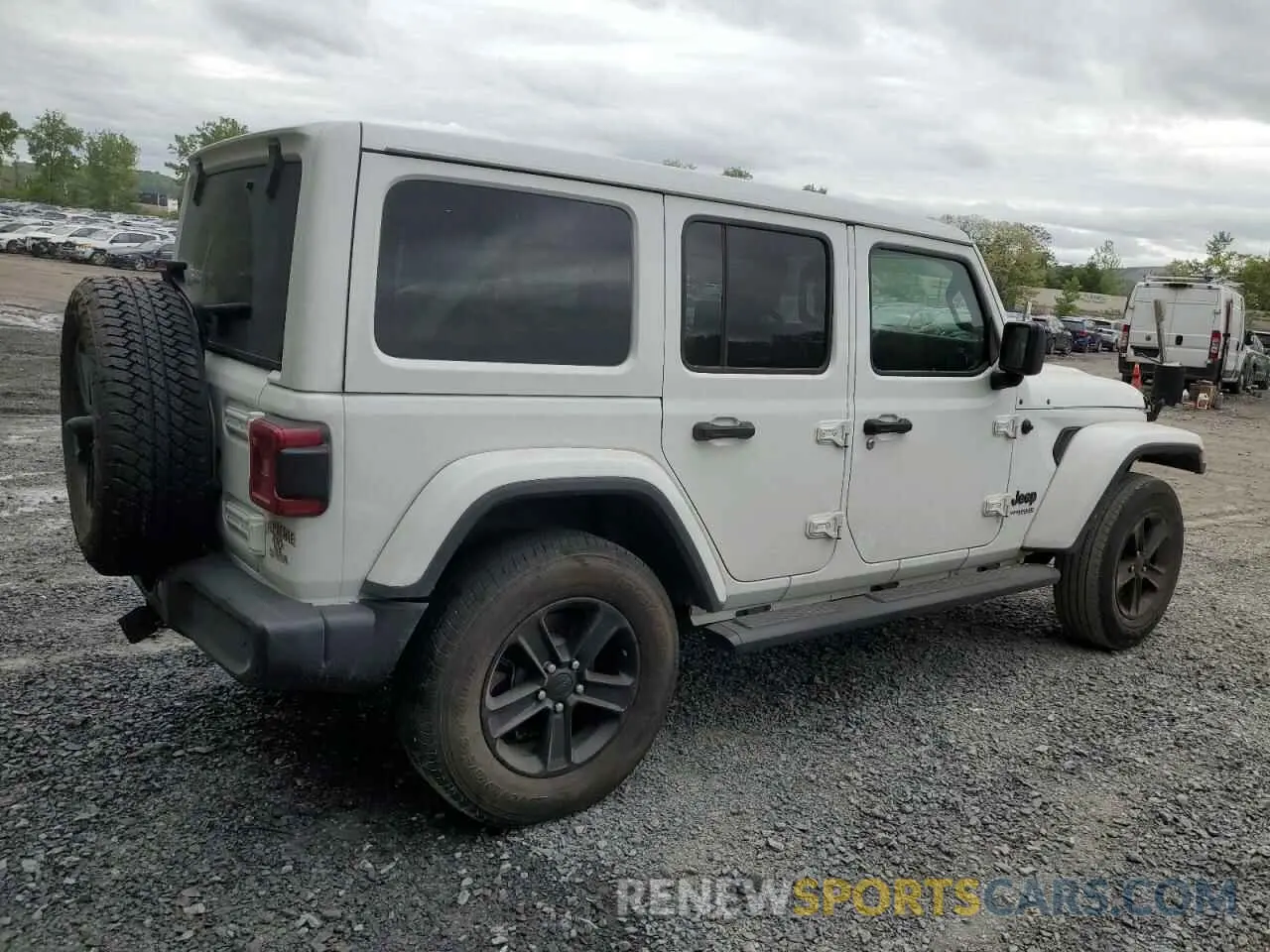 3 Photograph of a damaged car 1C4HJXEN7MW563272 JEEP WRANGLER 2021