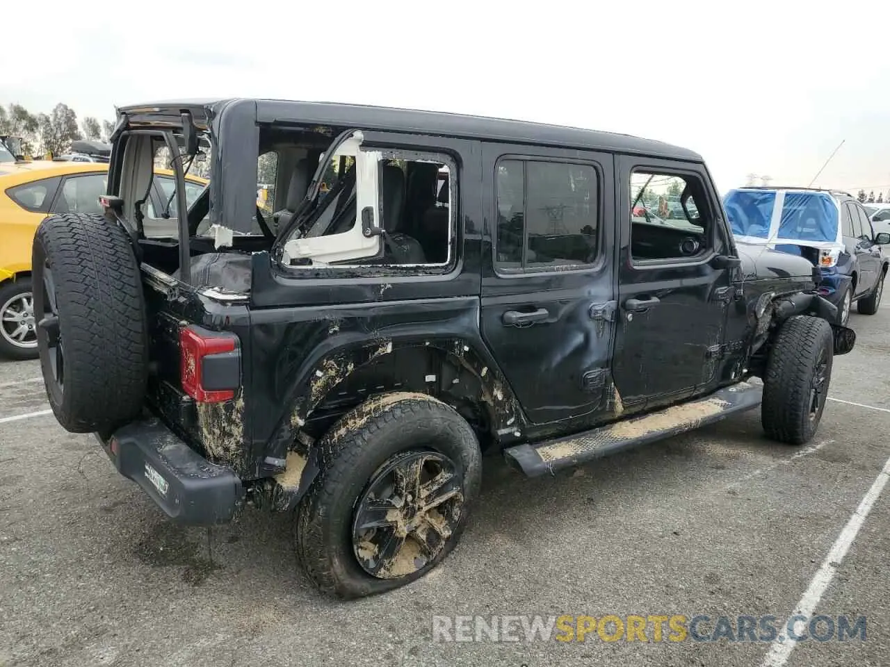 3 Photograph of a damaged car 1C4HJXEN7MW749068 JEEP WRANGLER 2021