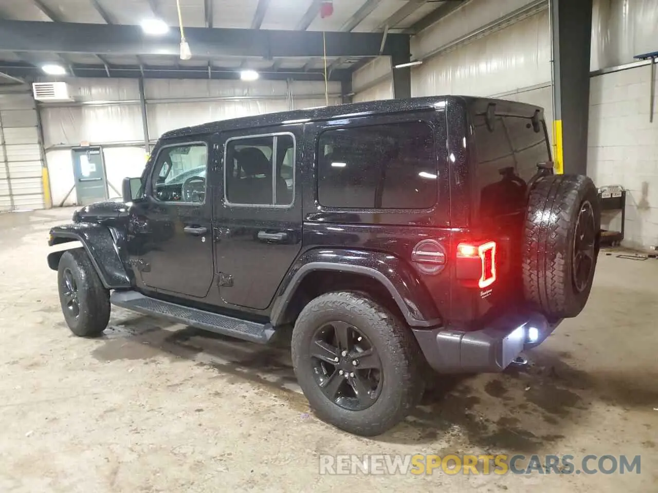 2 Фотография поврежденного автомобиля 1C4HJXEN8MW772617 JEEP WRANGLER 2021