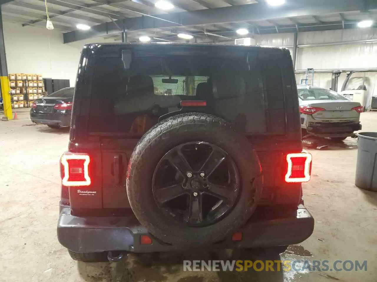 6 Фотография поврежденного автомобиля 1C4HJXEN8MW772617 JEEP WRANGLER 2021