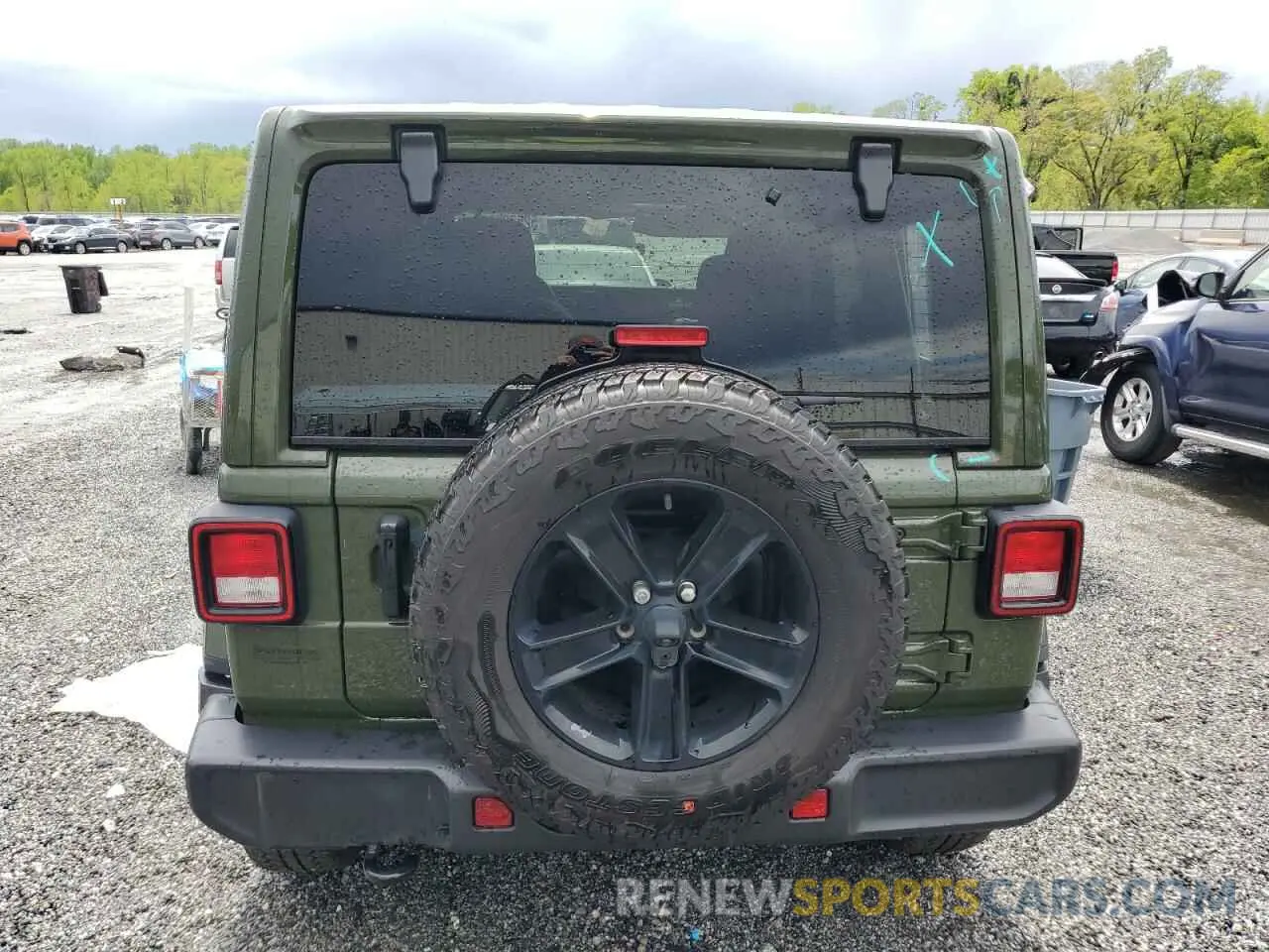 6 Photograph of a damaged car 1C4HJXEN8MW794195 JEEP WRANGLER 2021