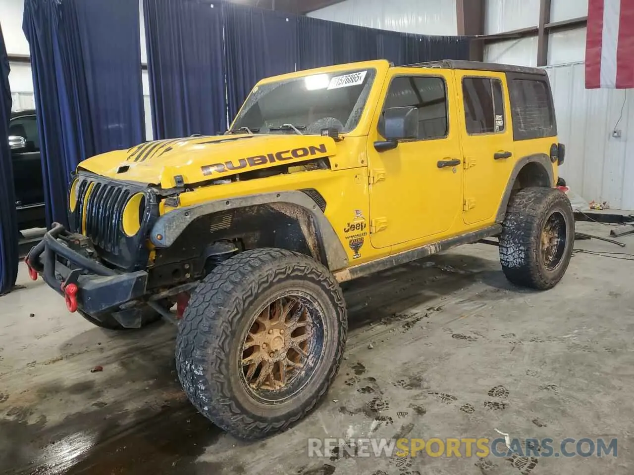 1 Фотография поврежденного автомобиля 1C4HJXFG3MW620194 JEEP WRANGLER 2021
