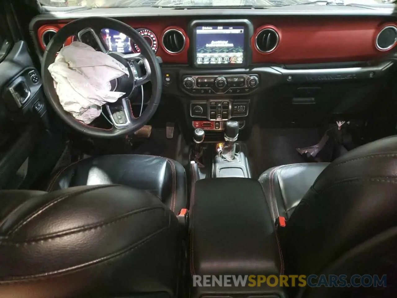 8 Фотография поврежденного автомобиля 1C4HJXFG7MW651772 JEEP WRANGLER 2021