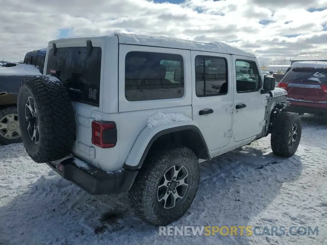 3 Photograph of a damaged car 1C4HJXFG9MW702608 JEEP WRANGLER 2021