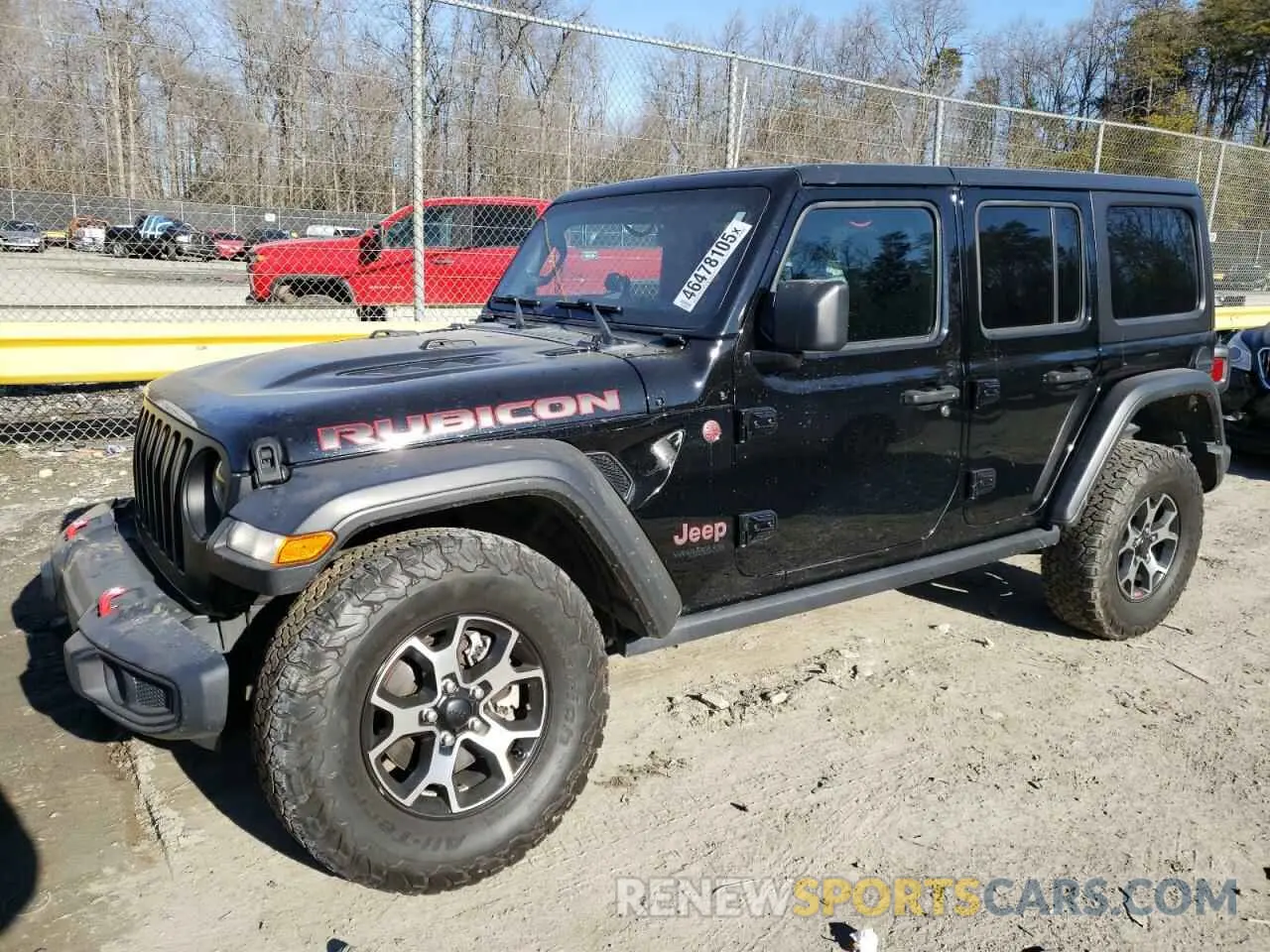 1 Фотография поврежденного автомобиля 1C4HJXFGXMW580776 JEEP WRANGLER 2021