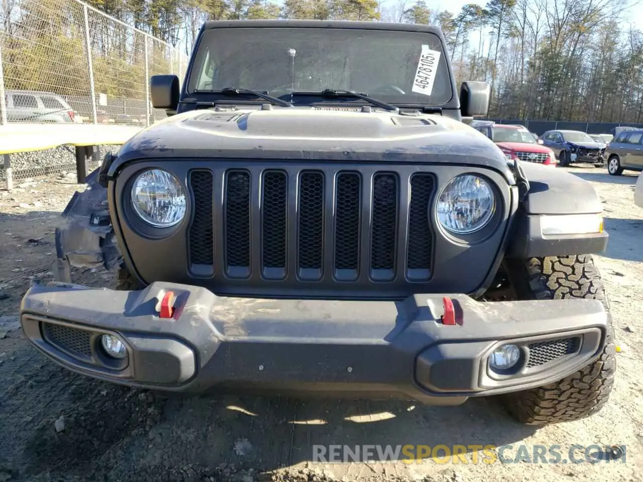 5 Фотография поврежденного автомобиля 1C4HJXFGXMW580776 JEEP WRANGLER 2021