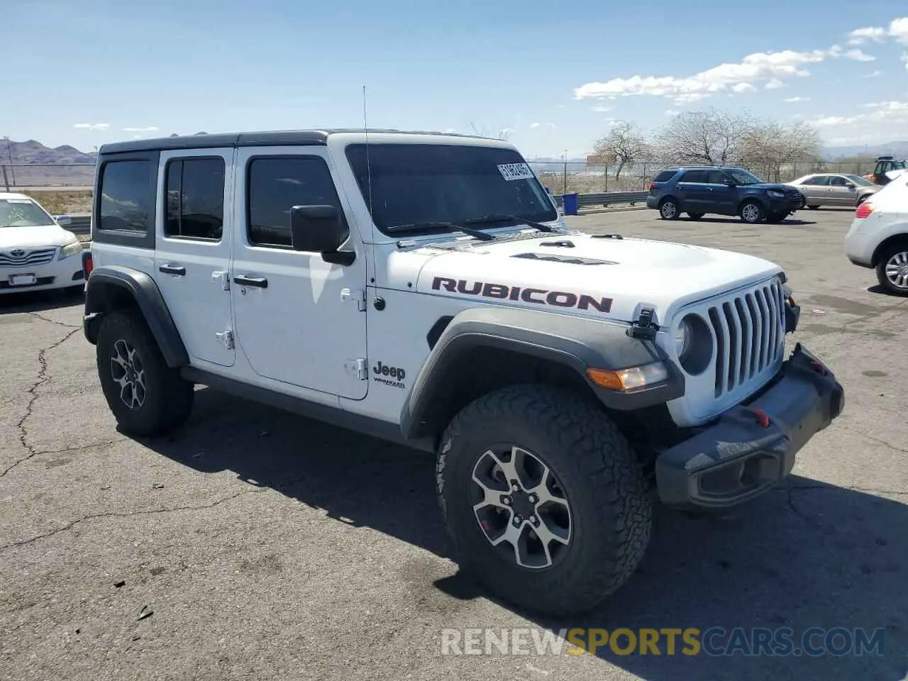 4 Photograph of a damaged car 1C4HJXFN0MW619972 JEEP WRANGLER 2021