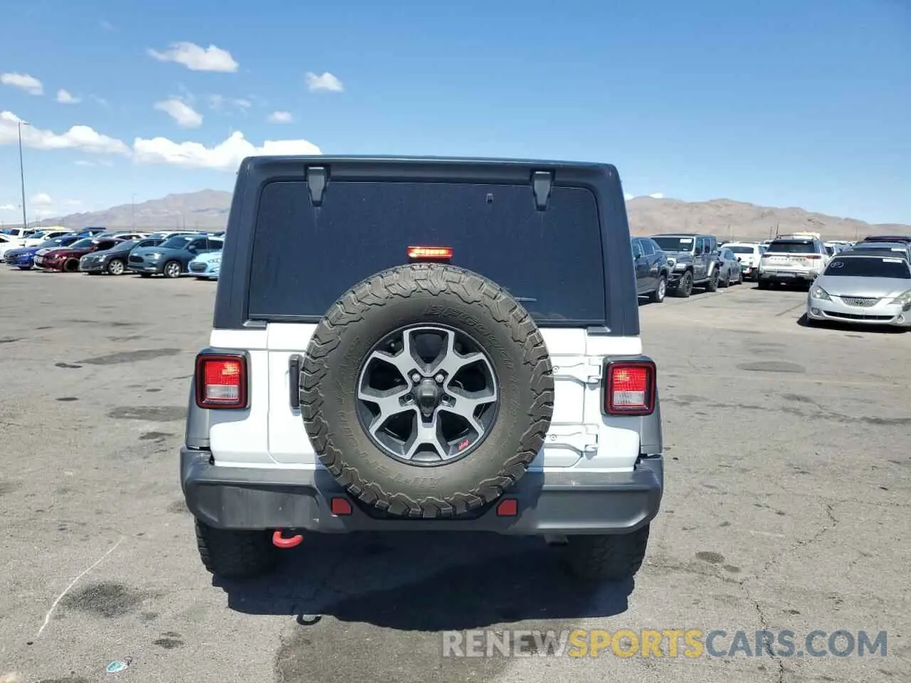 6 Photograph of a damaged car 1C4HJXFN0MW619972 JEEP WRANGLER 2021