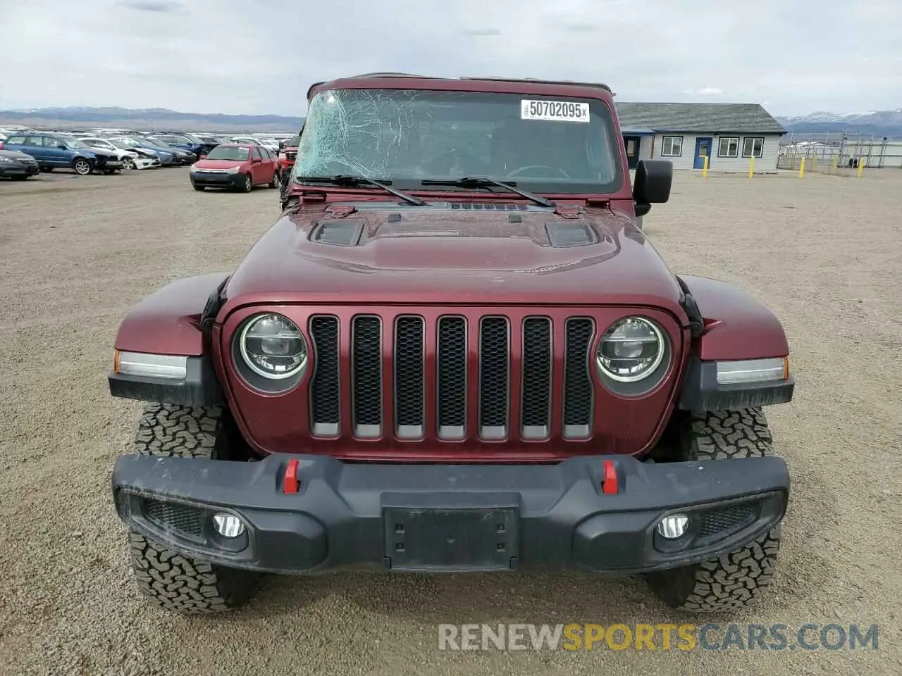 5 Photograph of a damaged car 1C4HJXFN1MW550161 JEEP WRANGLER 2021