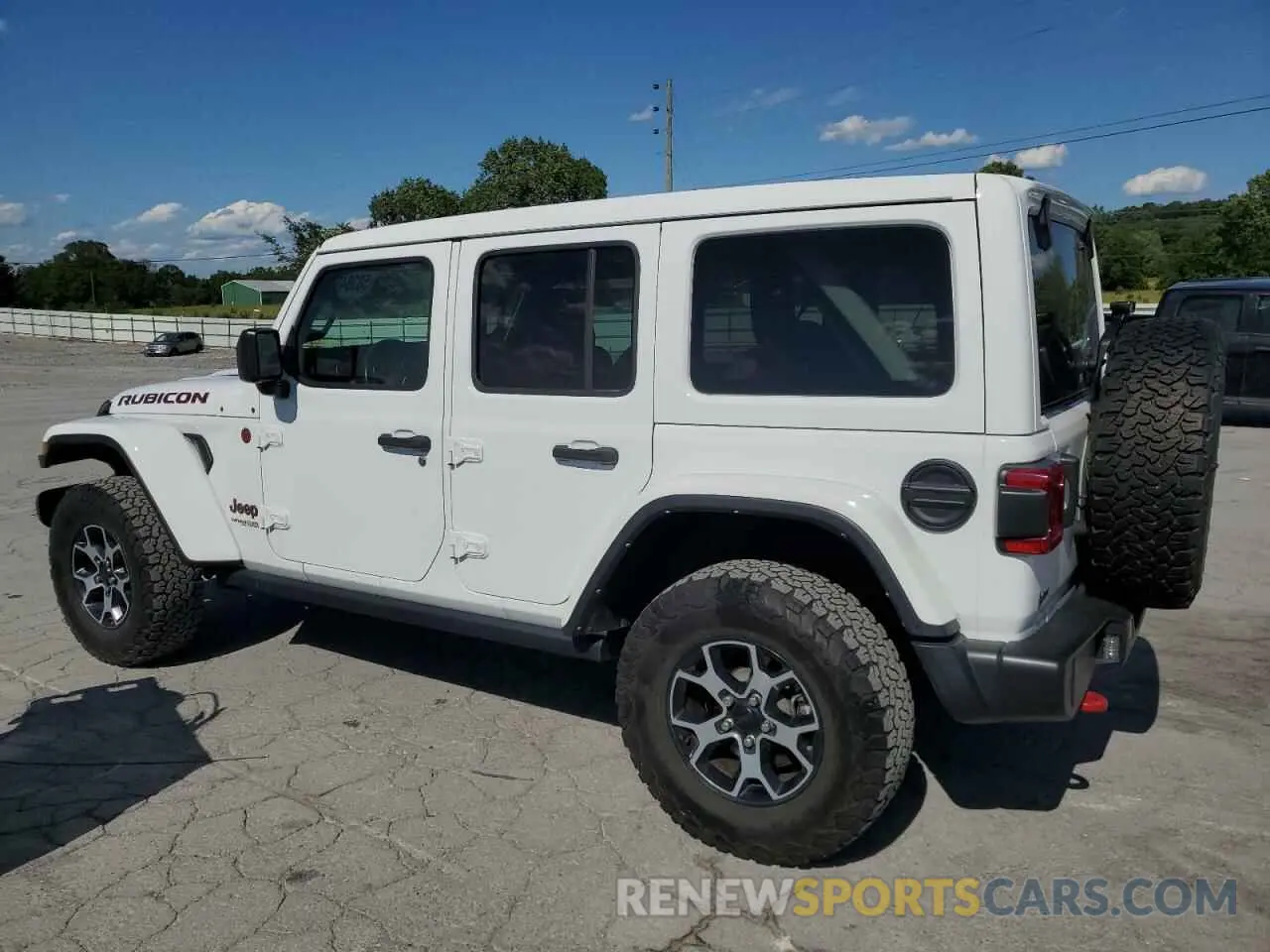 2 Photograph of a damaged car 1C4HJXFN1MW749453 JEEP WRANGLER 2021