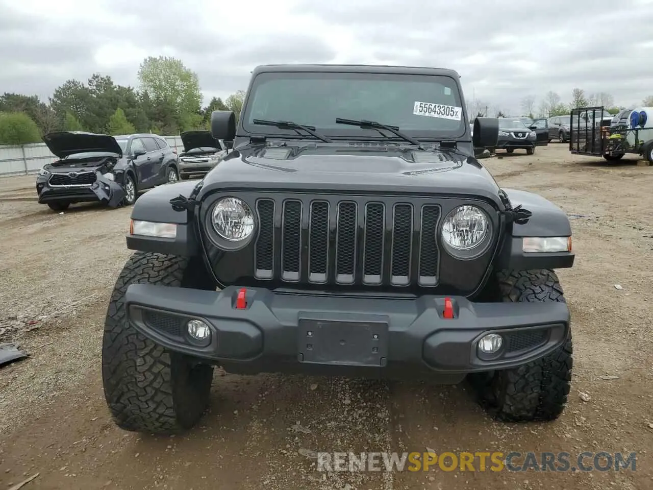5 Фотография поврежденного автомобиля 1C4HJXFN1MW793064 JEEP WRANGLER 2021