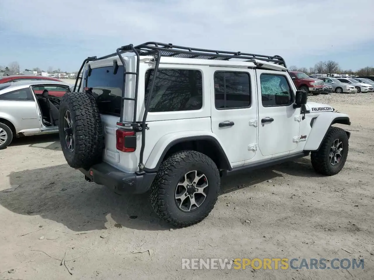3 Photograph of a damaged car 1C4HJXFN4MW522399 JEEP WRANGLER 2021
