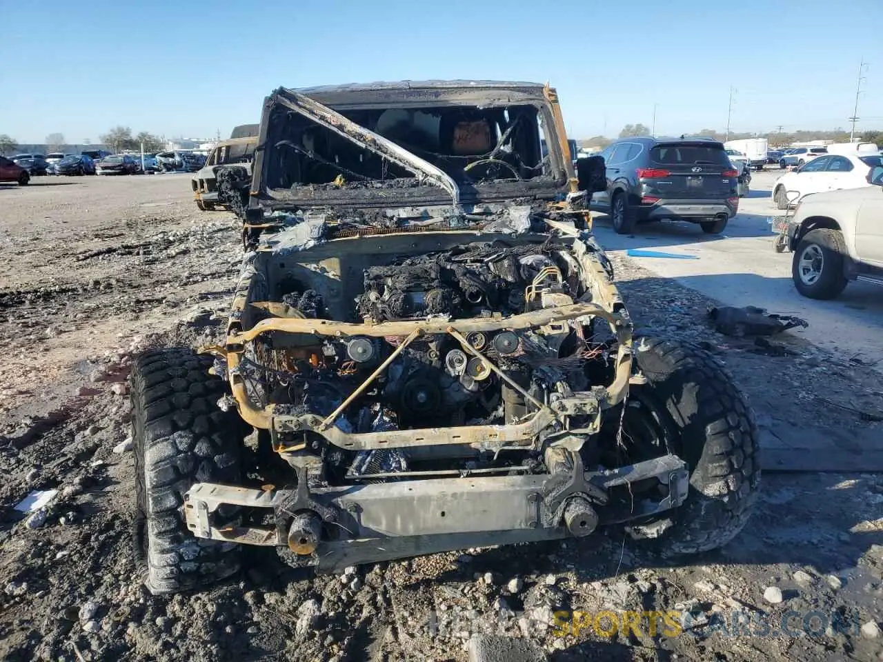 5 Photograph of a damaged car 1C4HJXFN5MW513999 JEEP WRANGLER 2021