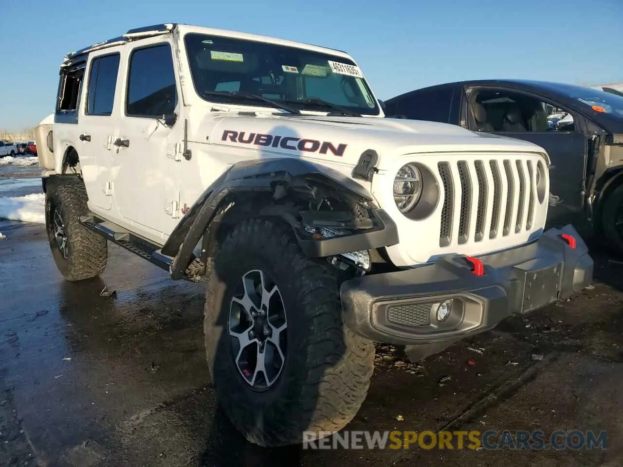 4 Photograph of a damaged car 1C4HJXFN5MW515848 JEEP WRANGLER 2021