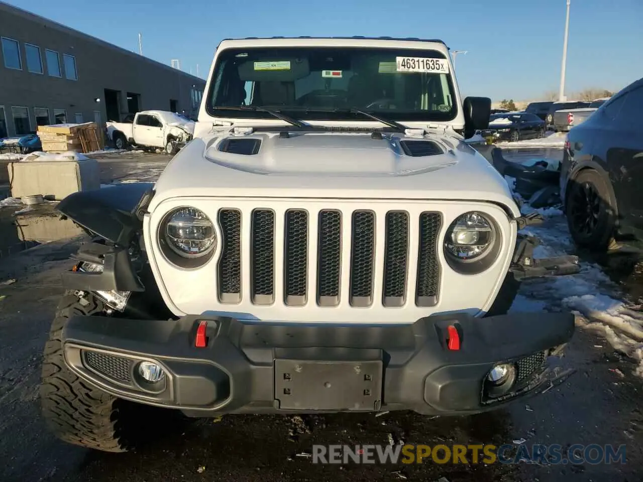 5 Photograph of a damaged car 1C4HJXFN5MW515848 JEEP WRANGLER 2021