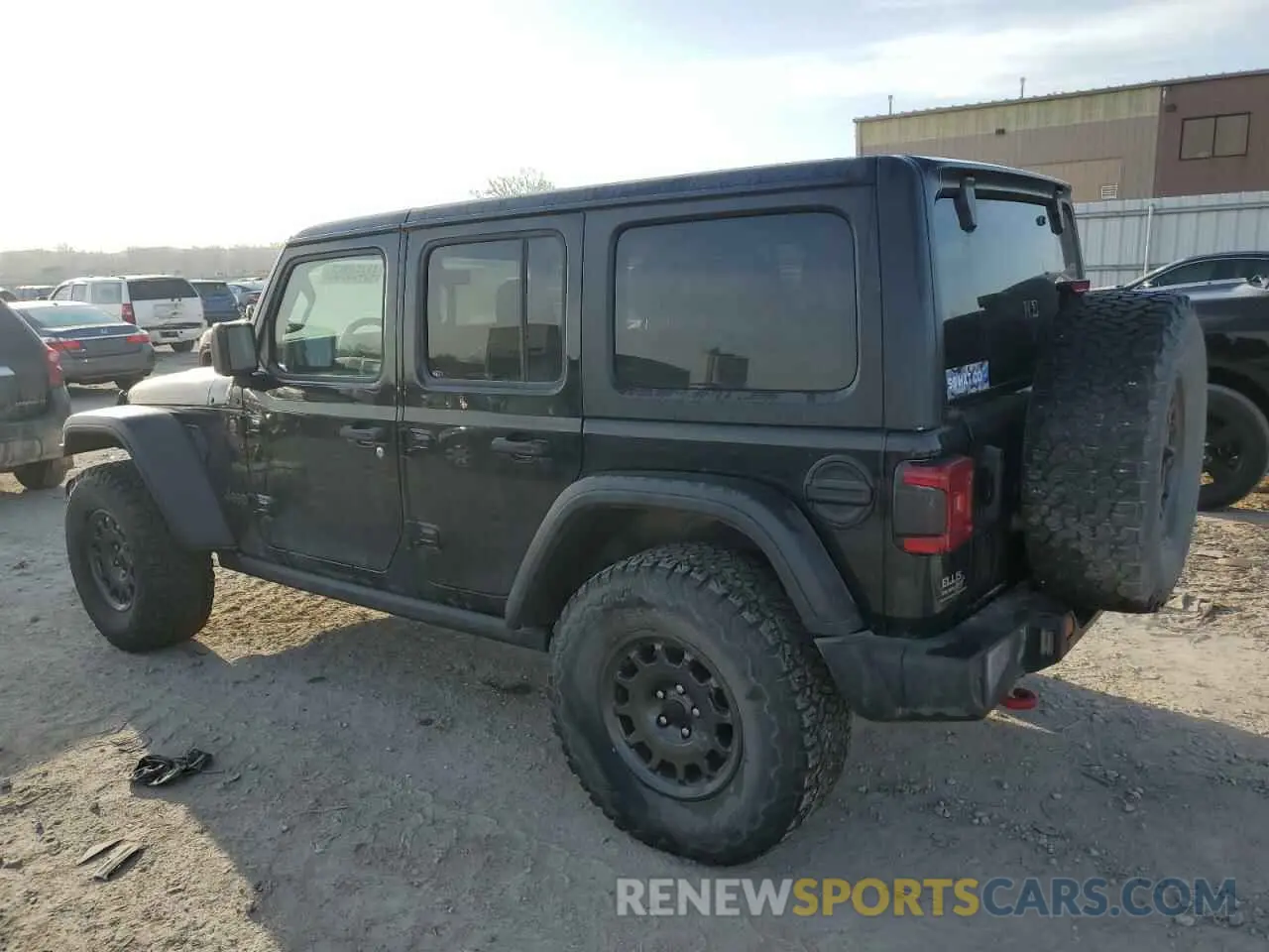 2 Photograph of a damaged car 1C4HJXFN6MW559471 JEEP WRANGLER 2021