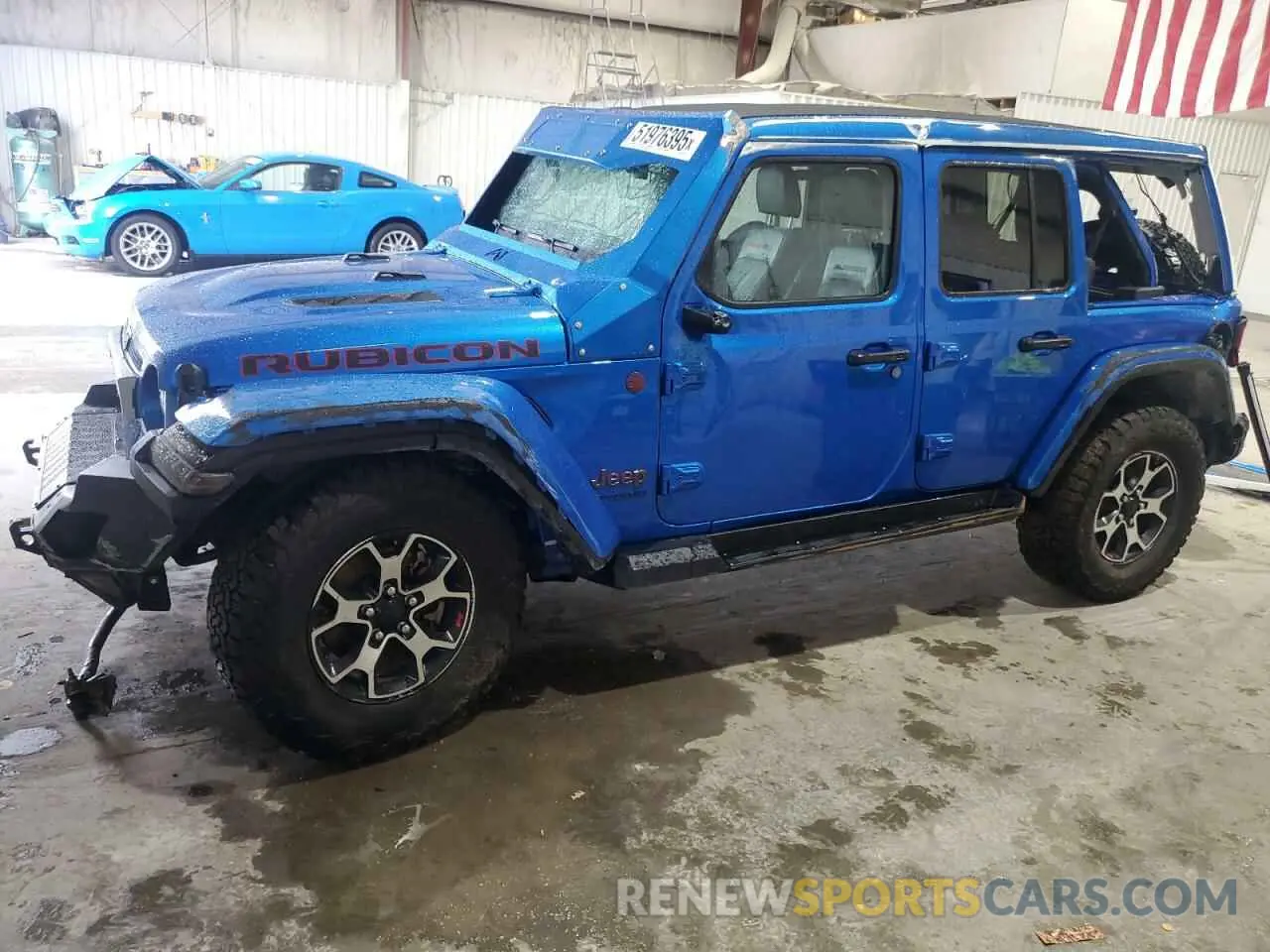 1 Фотография поврежденного автомобиля 1C4HJXFN6MW756530 JEEP WRANGLER 2021