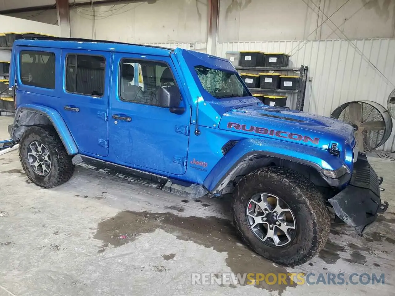 4 Фотография поврежденного автомобиля 1C4HJXFN6MW756530 JEEP WRANGLER 2021