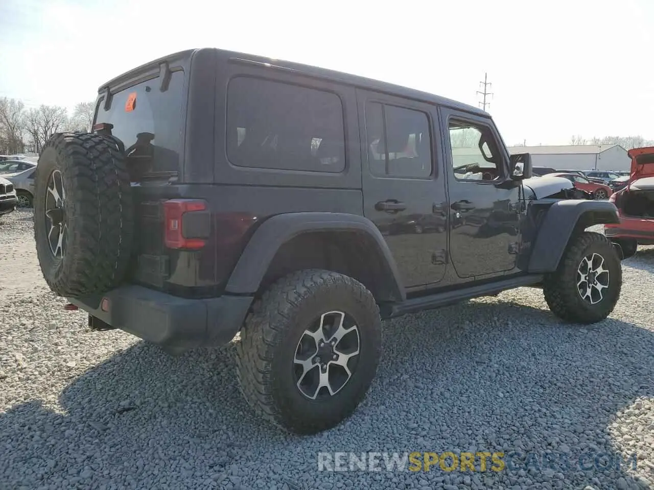 3 Фотография поврежденного автомобиля 1C4HJXFN8MW558306 JEEP WRANGLER 2021