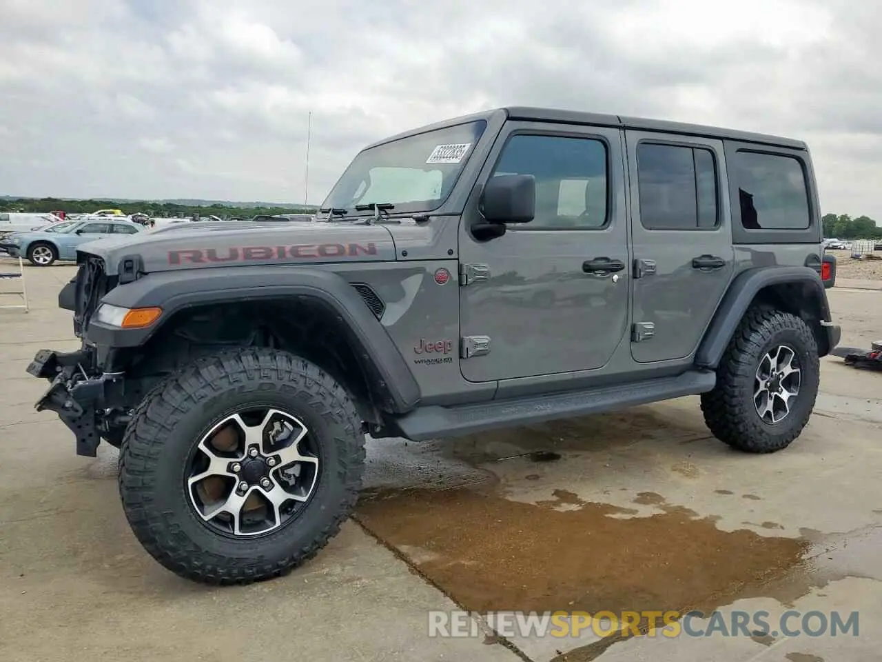 1 Фотография поврежденного автомобиля 1C4HJXFN9MW792972 JEEP WRANGLER 2021
