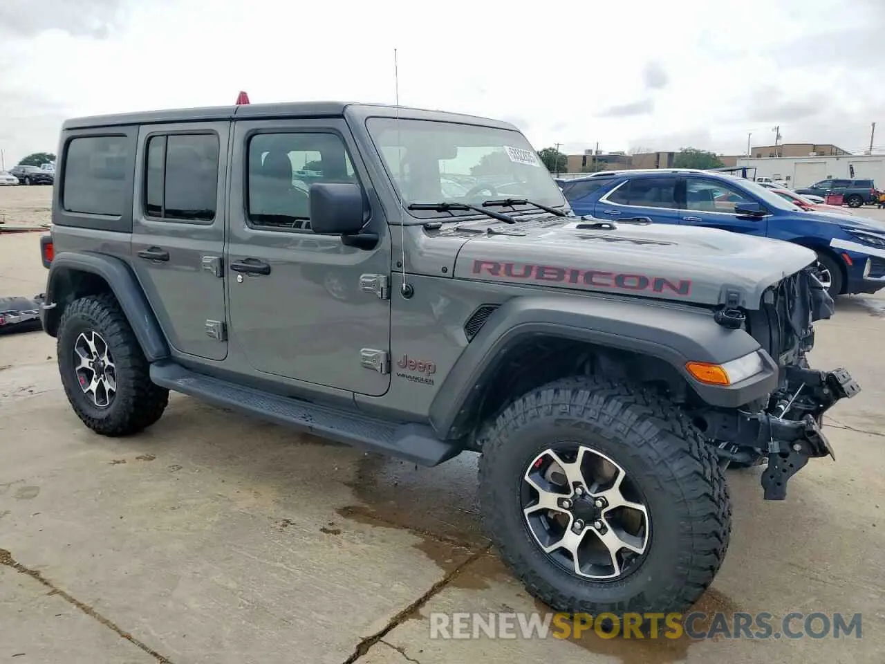 4 Фотография поврежденного автомобиля 1C4HJXFN9MW792972 JEEP WRANGLER 2021