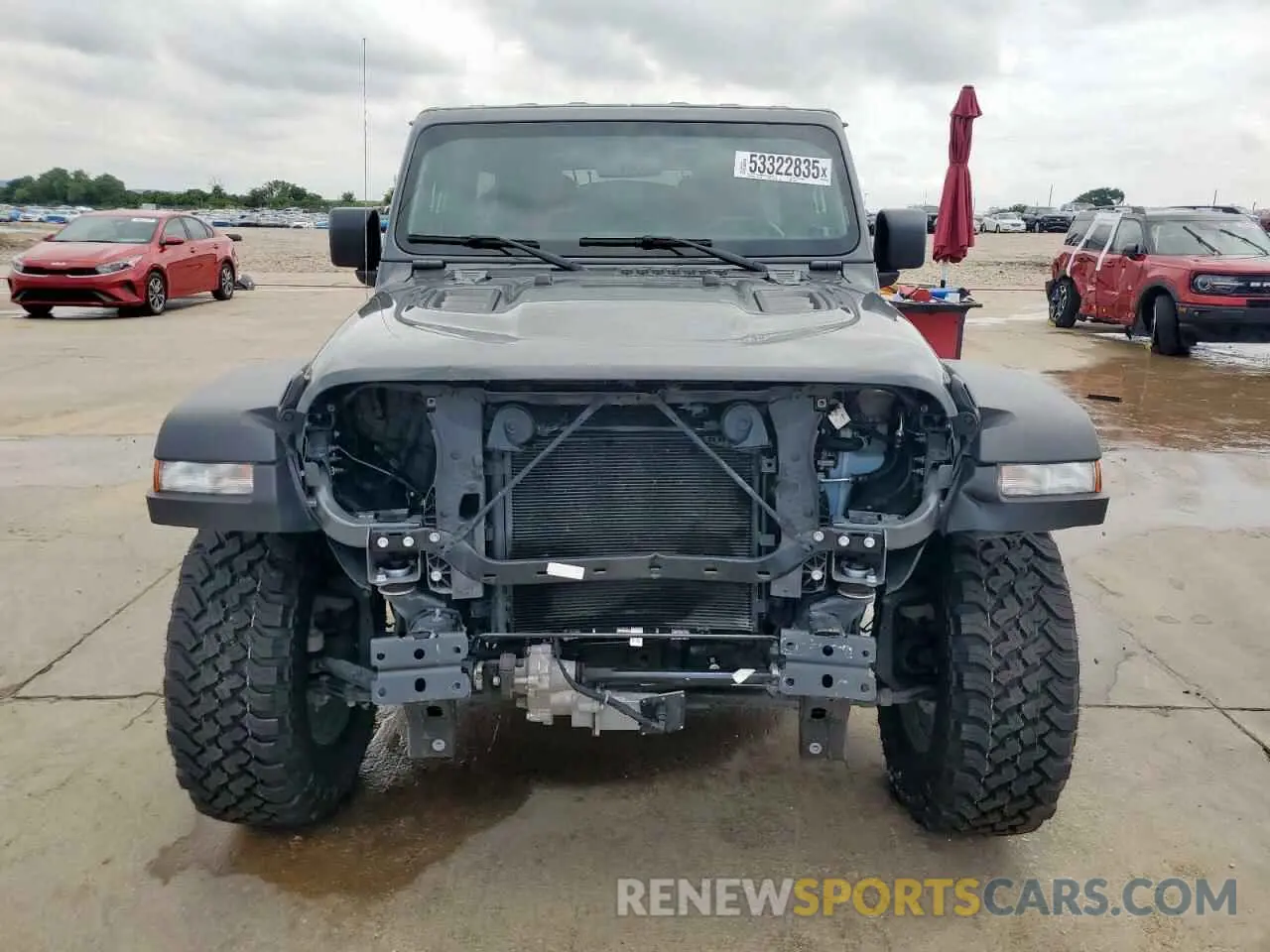 5 Фотография поврежденного автомобиля 1C4HJXFN9MW792972 JEEP WRANGLER 2021