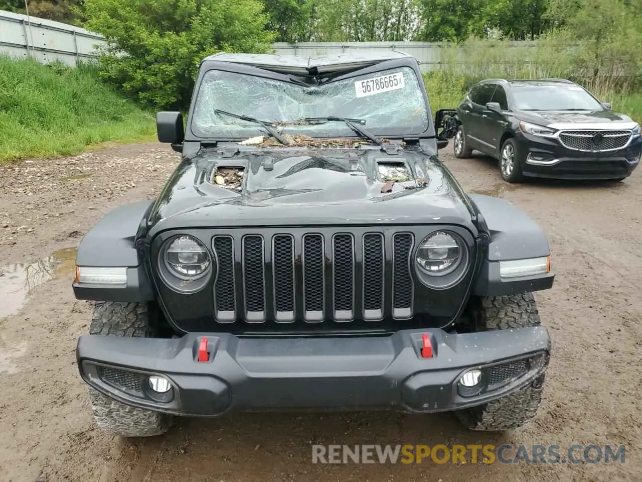 5 Photograph of a damaged car 1C4HJXFNXMW612186 JEEP WRANGLER 2021